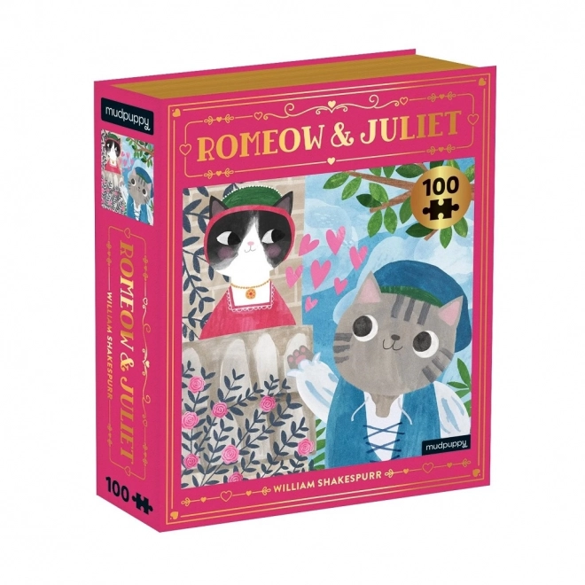 Puzzle Chats Romeow & Juliet 100 pièces