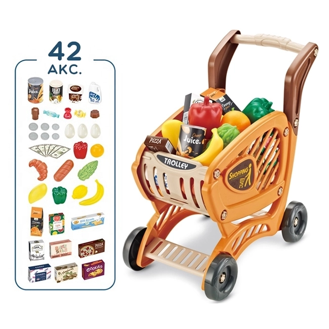 Chariot de courses pour enfants avec accessoires de Woopie