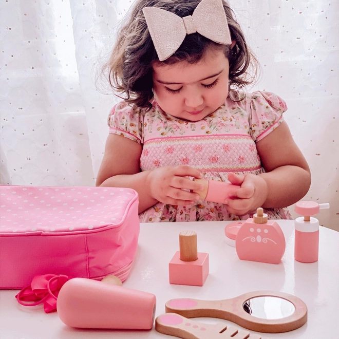 Bigjigs Toys Ensemble de cosmétique en bois