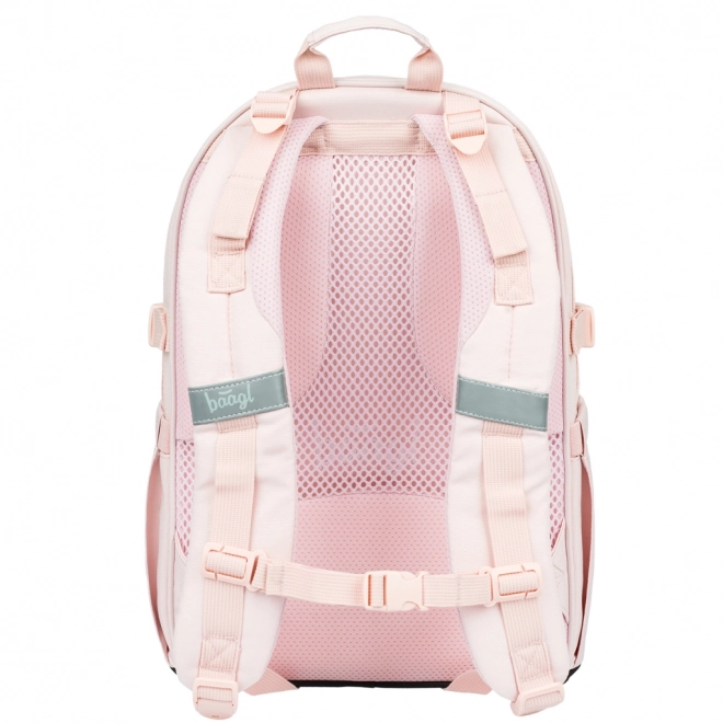 BAAGL 3 SET Core Creamy: sac à dos, trousse, sac