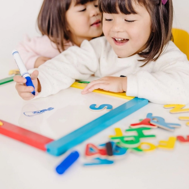 Tableau magnétique et effaçable à sec pour enfants