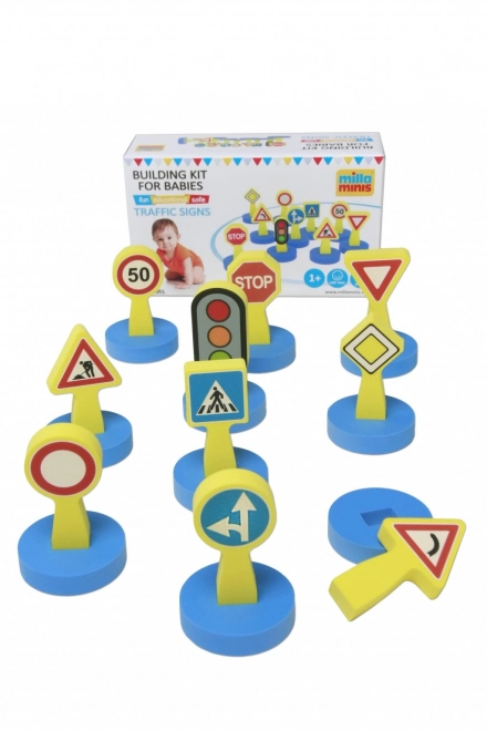 Panneaux de signalisation en mousse