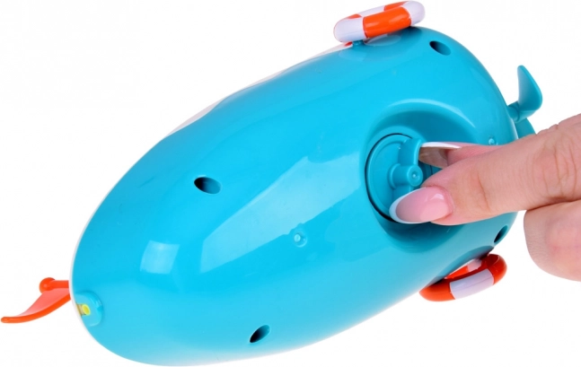Bateau de bain flottant pour enfants avec fontaine d'eau