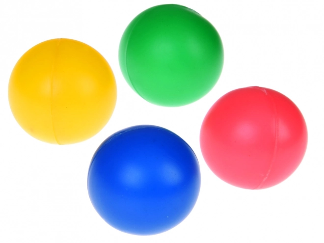 Ballons de couleur dans un filet 4 pièces SP0775