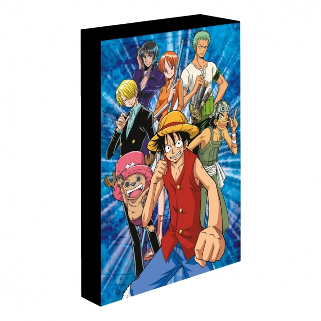 Tableau LED lumineux 30x40 cm One Piece