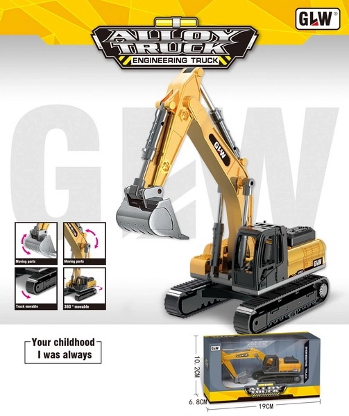 Véhicule de construction Pelle GLW