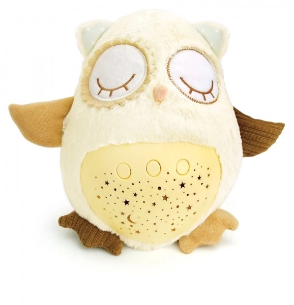 Doudou - chouette avec lumière et son