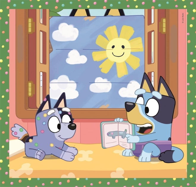 CLEMENTONI Puzzle Bluey 3x48 pièces