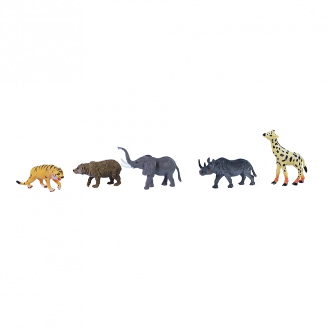 Ensemble de figurines d'animaux sauvages pour enfants