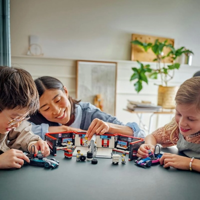 LEGO® City 60444 Garage F1® et voitures Mercedes-AMG et Alpine
