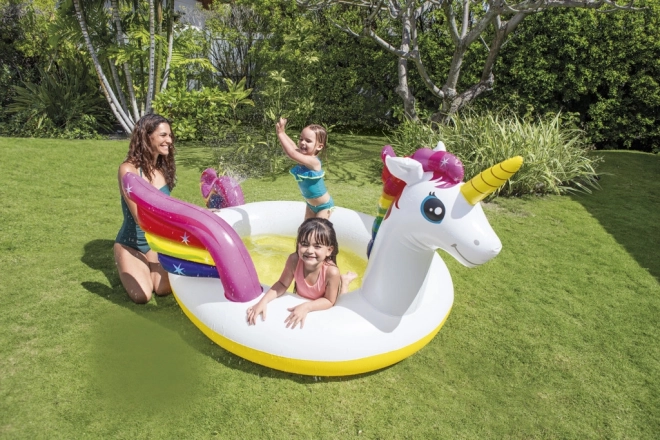 Piscine gonflable pour enfants en forme de licorne