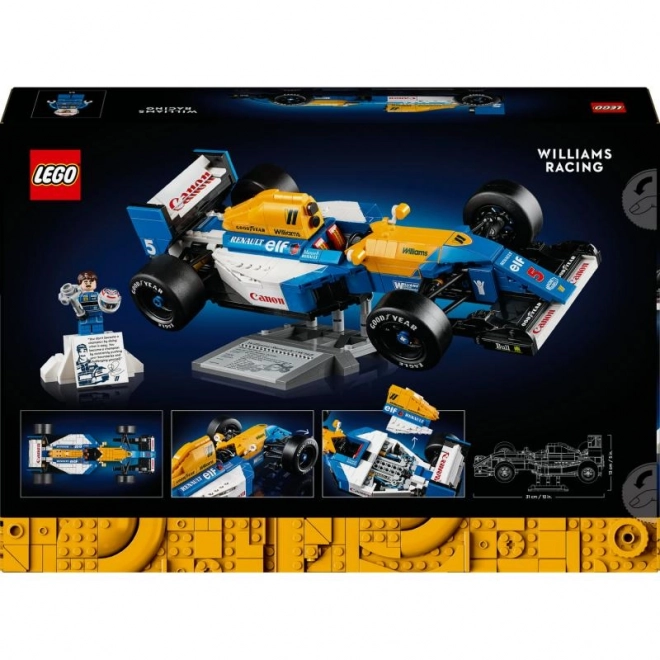 LEGO Icons 10353 Williams Racing FW14B avec Nigel Mansell