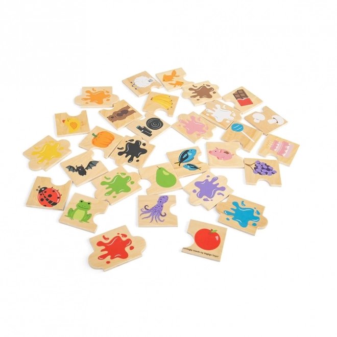 Puzzle Didactique Couleurs de Bigjigs Toys