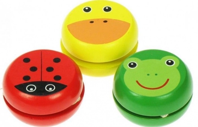Yo-yo en bois Canard