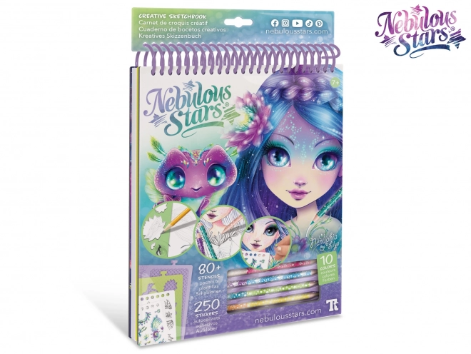 Cahier de croquis créatif Nebulous Stars Nenuphia
