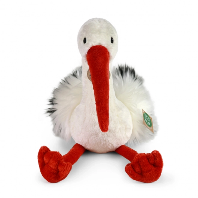 Rappa Oiseau en peluche cigogne 39 cm ÉCOLOGIQUE