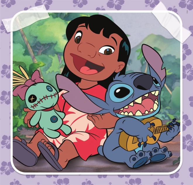 CLEMENTONI Puzzle Stitch 3x48 pièces