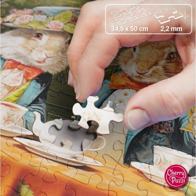 Puzzle La Réunion du Thé du Lièvre 500 pièces