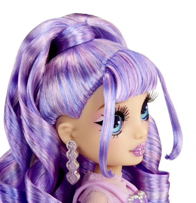 Rainbow High Poupée Cristaux Créatifs – Violet Willow