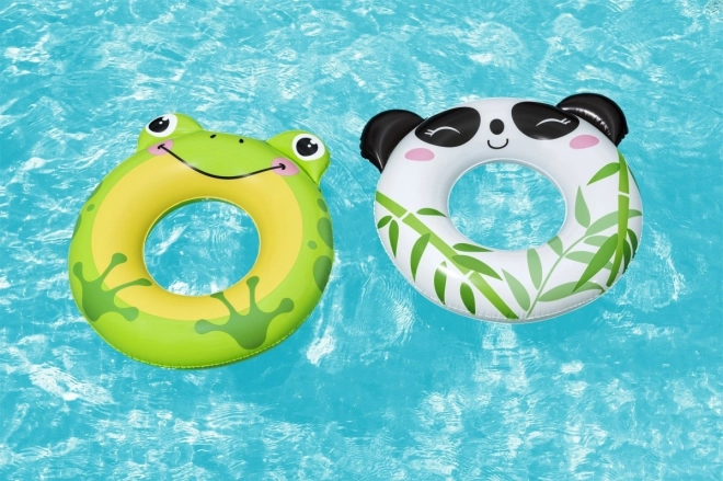 Bouée de natation 85 x 79 cm mix Panda, Grenouille