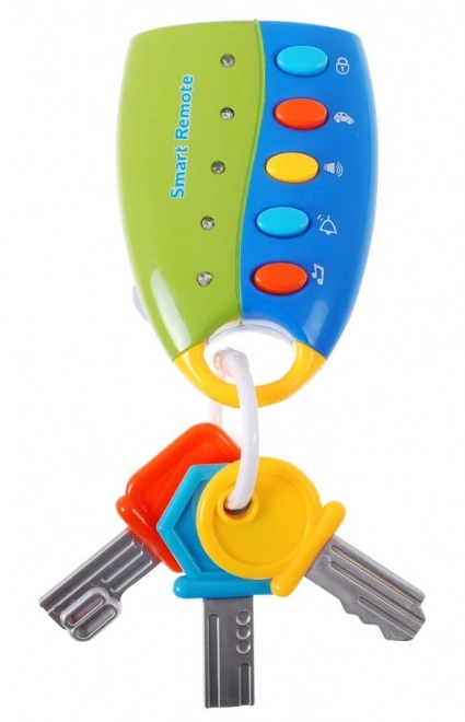 Ensemble interactif pour conducteurs pour enfants 3+ Volant + télécommande avec clés + téléphone + sons Lumières