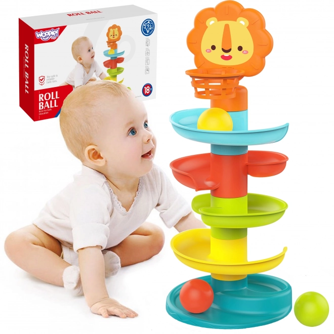 Piste de billes amusante pour enfants WOOPIE