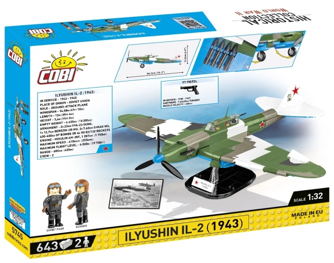 Kit de Construction Collection Historique WWII Ilyushin Il-2 1943