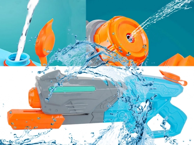 Grande pistolet à eau pour enfants avec pompe