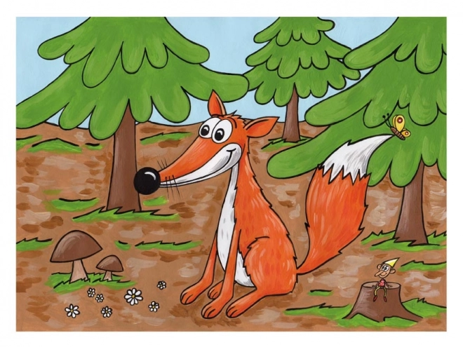 Livre de Coloriage MFP Animaux de la Forêt