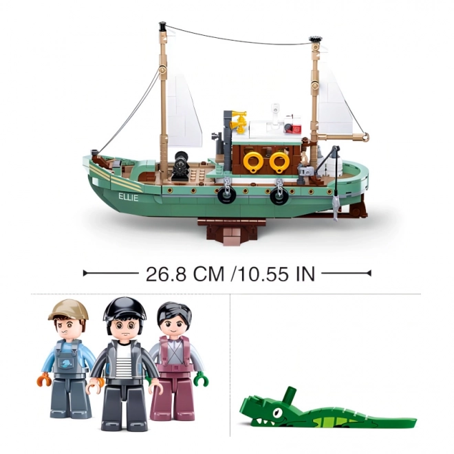 Sluban ModelBricks M38-B1119 Bateau de Pêche Ellie
