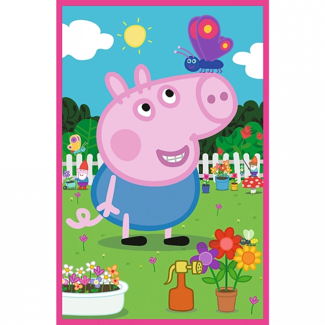Puzzle 3x50 Peppa Pig - L'amitié