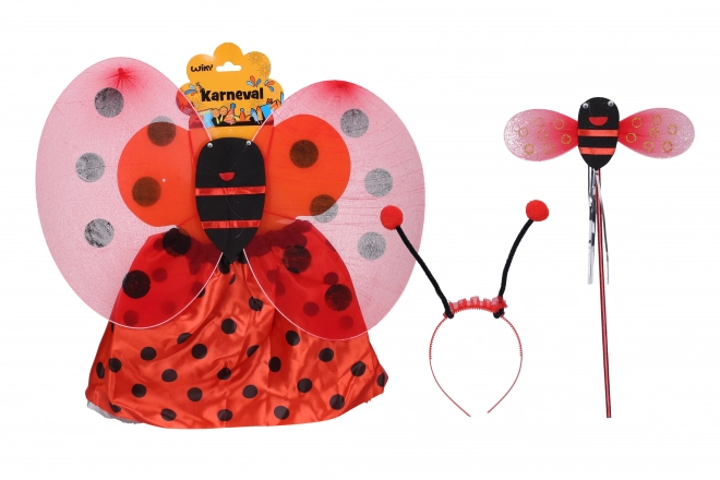 Costume de carnaval Coccinelle
