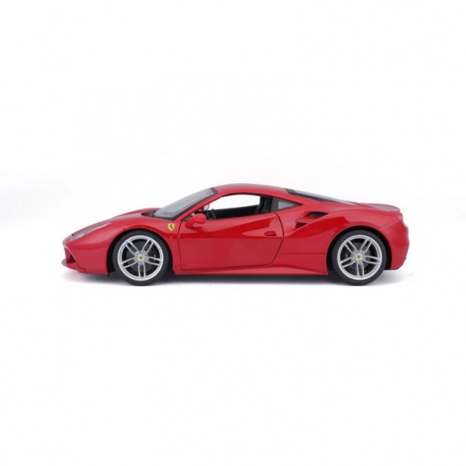 Voiture en métal Ferrari 488 GTB rouge