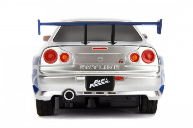 Voiture RC Rychle a Zběsile Nissan Skyline 1:24