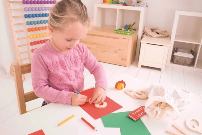 Bigjigs Toys Lettres majuscules en bois