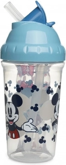 Gobelet anti-fuite avec paille 295 ml, Mickey