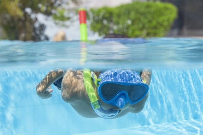 Masque de plongée Bestway avec tuba pour enfants 3+ – Jaune