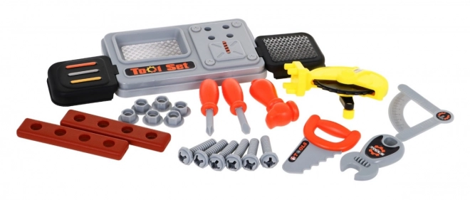 Atelier 3 en 1 valise + table + outils - 21 pièces