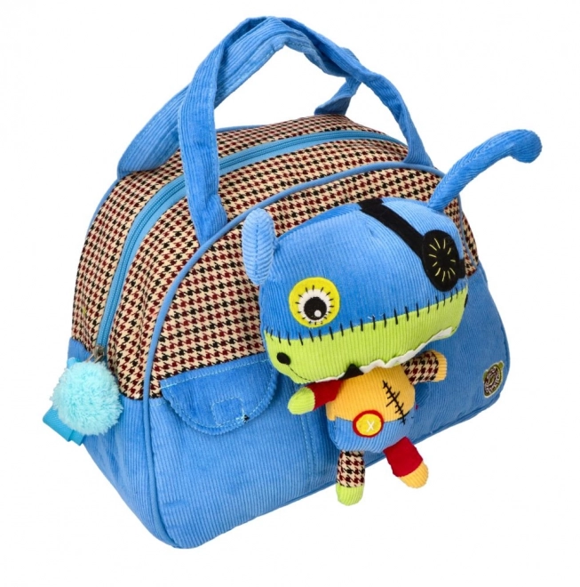 Sac à dos pour enfants avec monstre en peluche EcoSnoopers