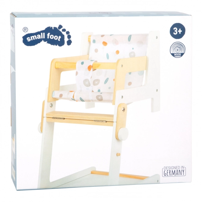 Petite Chaise Haute Multi-fonctions pour Poupées Little Button