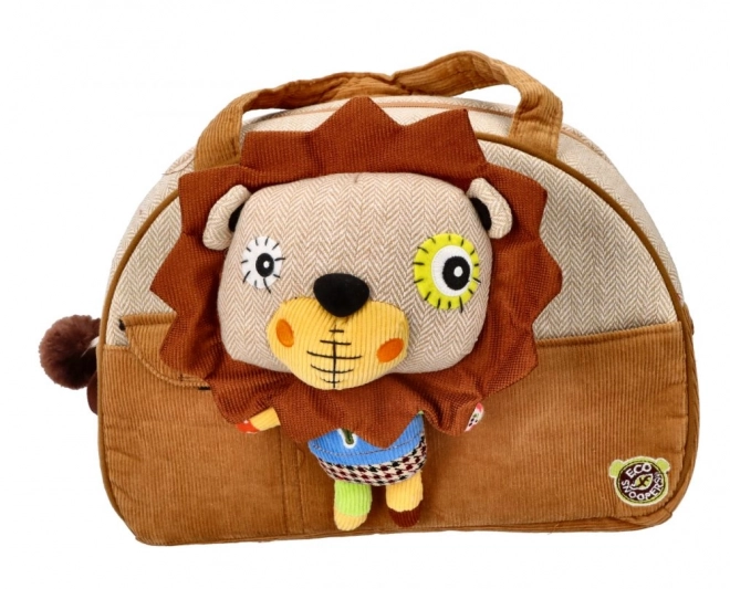 Sac à main pour enfants EcoSnoopers avec motif lion