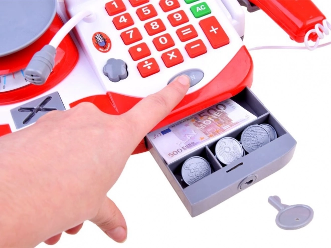 Balance de caisse avec panier d'achat ZA2380