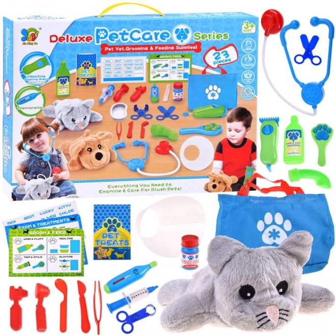 Ensemble vétérinaire éducatif pour enfants