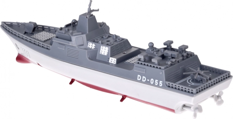 Détails réalistes du destroyer