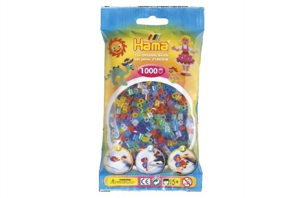 Perles à repasser Hama MIDI scintillantes 1000 pièces en sachet