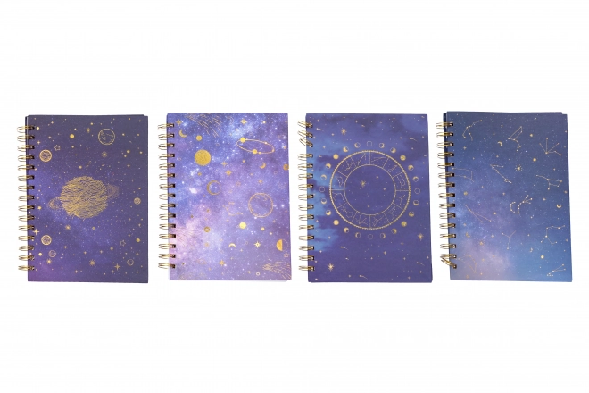 Carnet spirale 15x21 cm, 100 pages - Zodiaque