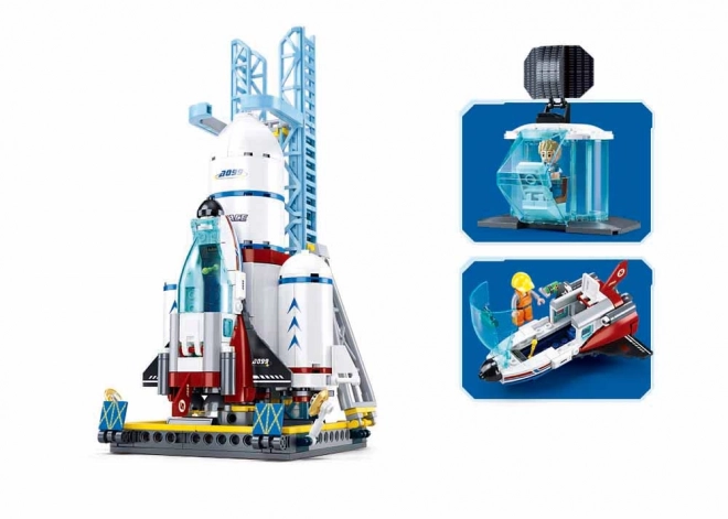 Sluban Espace M38-B1199 Centre de lancement de navette spatiale