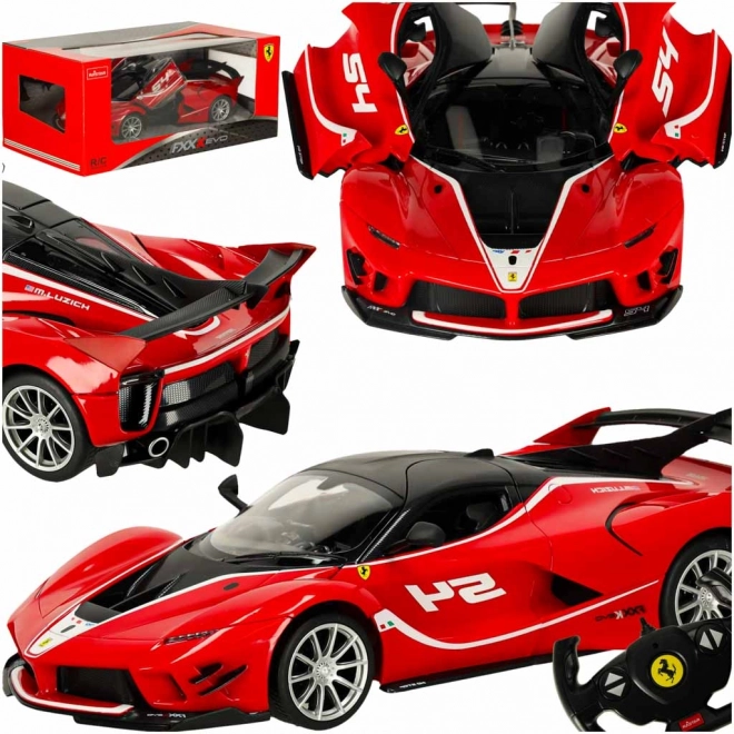 Voiture télécommandée Ferrari FXX rouge