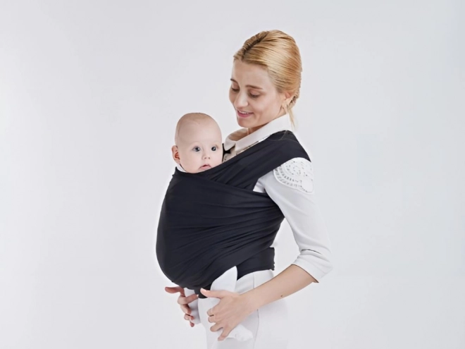 Écharpe porte-bébé en tissu respirant