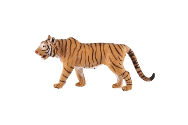 Tigre indien en plastique articulé 13,5cm dans un sachet
